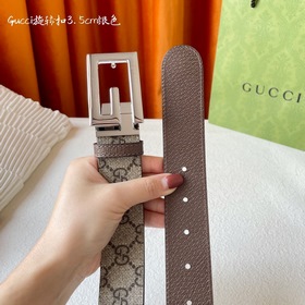 Новая модель Gucci： одна сторона с классическим принтом, другая с