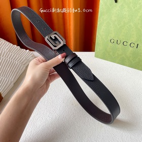 Новая модель Gucci： одна сторона из классической черной кожи с те