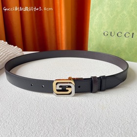 Новинка Gucci： одна сторона из классической черной кожи с текстур