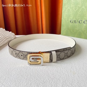Новинка Gucci： классический принт с одной стороны, импортная кожа