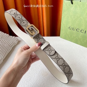 Новинка Gucci： классический принт с одной стороны, импортная кожа