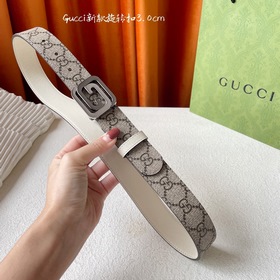 Новинка Gucci： классический принт с одной стороны, импортная кожа