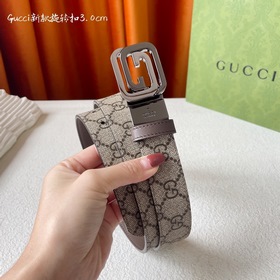 Новинка Gucci： классический принт с одной стороны, импортная кожа