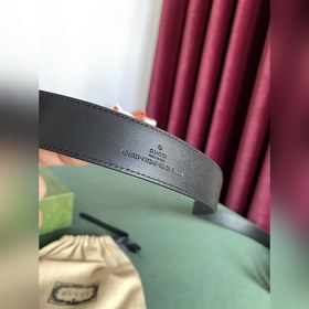 Gucci 3,0-дюймовый ремень из тисненной кожи с принтом из серии Ma