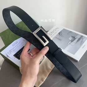Новейшая модель от Gucci, выполненная из черной ткани GG Supreme 