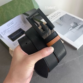 Новейшая модель Gucci, двухсторонняя, из оригинальной кожи, ширин