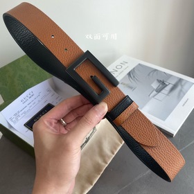 Новейшая модель Gucci, двухсторонняя, из оригинальной кожи, ширин