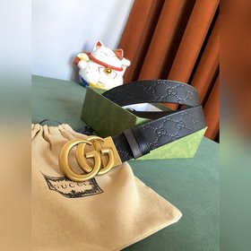 GUCCI Двусторонняя поясная сумка шириной 3,7 см, одна сторона из