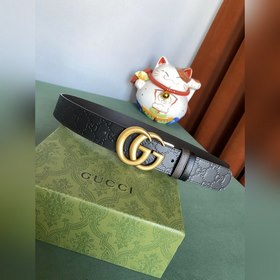 GUCCI Двусторонняя поясная сумка шириной 3,7 см, одна сторона из 