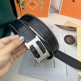Hermès Сумка с крокодиловым узором по краям, изготовлена из кожи