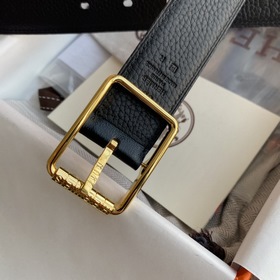 Hermes Оригинальный ремень Hermes, ширина 3,2 см, импортная кожа,