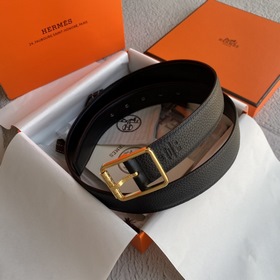 Hermes Оригинальный ремень Hermes, ширина 3,2 см, импортная кожа,