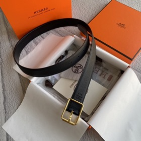 Hermes Оригинальный ремень Hermes, ширина 3,2 см, импортная кожа,