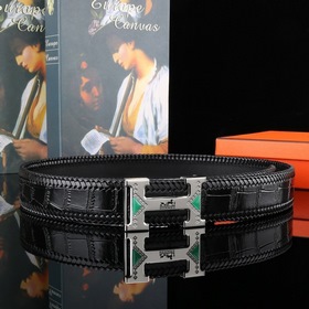 Новая модель Hermes из кожи бычка с текстурой живота, ширина 3,8 