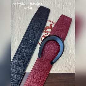 Hermes-H BELT BUCKLE &amp; REVERSIBLE LEATHER STRAP 38 мм, аналог