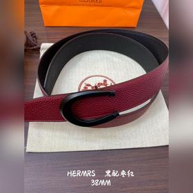 Hermes-H BELT BUCKLE & REVERSIBLE LEATHER STRAP 38 мм, аналог