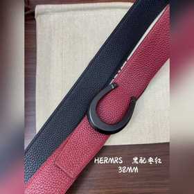 Hermes-H BELT BUCKLE & REVERSIBLE LEATHER STRAP 38 мм, аналог
