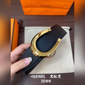 Hermes-H BELT BUCKLE & REVERSIBLE LEATHER STRAP 38 мм, аналог