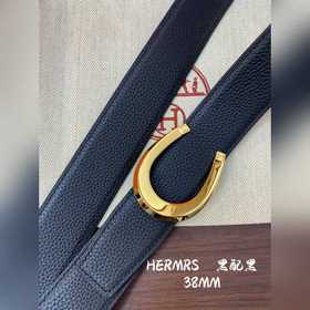 Hermes-H BELT BUCKLE & REVERSIBLE LEATHER STRAP 38 мм, аналог