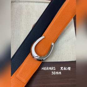 Hermes-H BELT BUCKLE & REVERSIBLE LEATHER STRAP 38 мм, аналог