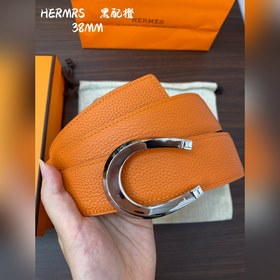 Hermes-H BELT BUCKLE & REVERSIBLE LEATHER STRAP 38 мм, аналог