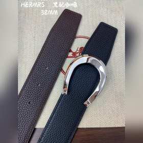 Hermes-H BELT BUCKLE &amp; REVERSIBLE LEATHER STRAP 38 мм, аналог