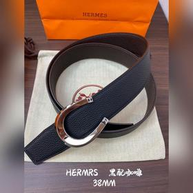Hermes-H BELT BUCKLE & REVERSIBLE LEATHER STRAP 38 мм, аналог