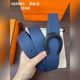 Hermes-H BELT BUCKLE & REVERSIBLE LEATHER STRAP 38 мм, аналог