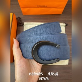 Hermes-H BELT BUCKLE & REVERSIBLE LEATHER STRAP 38 мм, аналог