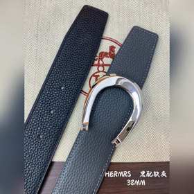Hermes-H BELT BUCKLE &amp; REVERSIBLE LEATHER STRAP 38 мм, аналог