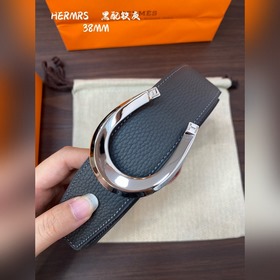 Hermes-H BELT BUCKLE & REVERSIBLE LEATHER STRAP 38 мм, аналог