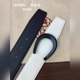 Hermes-H BELT BUCKLE &amp; REVERSIBLE LEATHER STRAP 38 мм, аналог