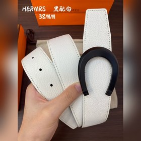 Hermes-H BELT BUCKLE & REVERSIBLE LEATHER STRAP 38 мм, аналог