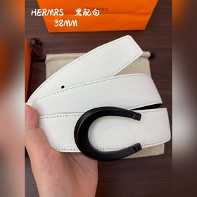 Hermes-H BELT BUCKLE & REVERSIBLE LEATHER STRAP 38 мм, аналог