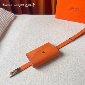 HERMES (Hermès) официальный магазин. Женский пояс Kelly, который можно носить ка
