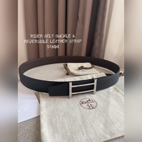 Hermes-32MM, аналогично модели Hermes, кожа эпсом, двойная кожа т