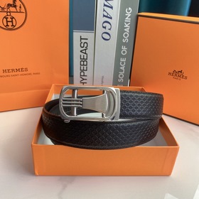 Hermès Мужской автоматический ремень - ширина 35 мм, высококачест