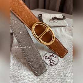Hermes-32MM, аналогично модели Hermes, кожа эпсом, двойная кожа т