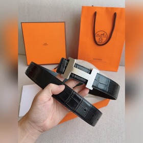 HERMES Constance ремень с пряжкой и двусторонний кожаный ремень 3