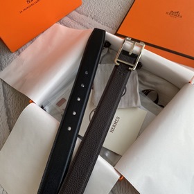 Hermes Оригинальный ремень Hermes, ширина 3,2 см, импортный кожан