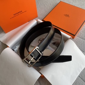 Hermes Оригинальный ремень Hermes, ширина 3,2 см, импортный кожан
