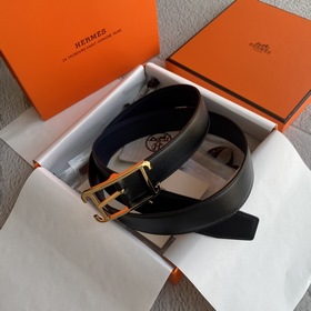 Hermes Оригинальный ремень Hermes, ширина 3,2 см, импортная кожа,