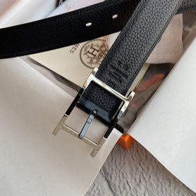 Hermes Оригинальный ремень Hermes, ширина 3,2 см, импортная кожа,