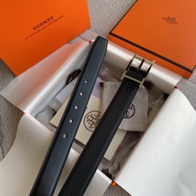 Hermes Оригинальный ремень Hermes, ширина 3,2 см, импортная кожа,