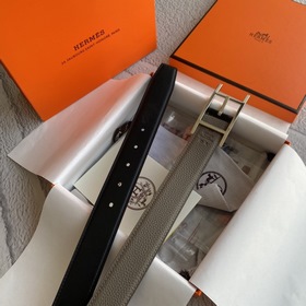 Hermes Оригинальный ремень Hermes, ширина 3,2 см, импортная кожа,
