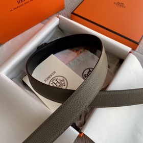 Hermes Оригинальный ремень Hermes, ширина 3,2 см, импортная кожа,