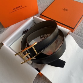 Hermes Оригинальный ремень Hermes, ширина 3,2 см, импортная кожа,