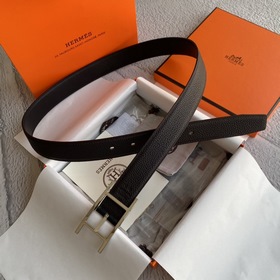 Hermes Оригинальный ремень Hermes, ширина 3,2 см, импортная кожа,
