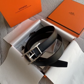Hermes Оригинальный ремень Hermes, ширина 3,2 см, импортная кожа,