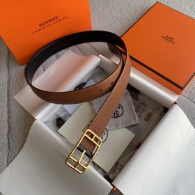 Hermes Оригинальный ремень Hermes, ширина 3,2 см, импортная кожа,